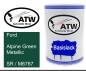 Preview: Ford, Alpine Green Metallic, SR / M6767: 500ml Lackdose, von ATW Autoteile West.